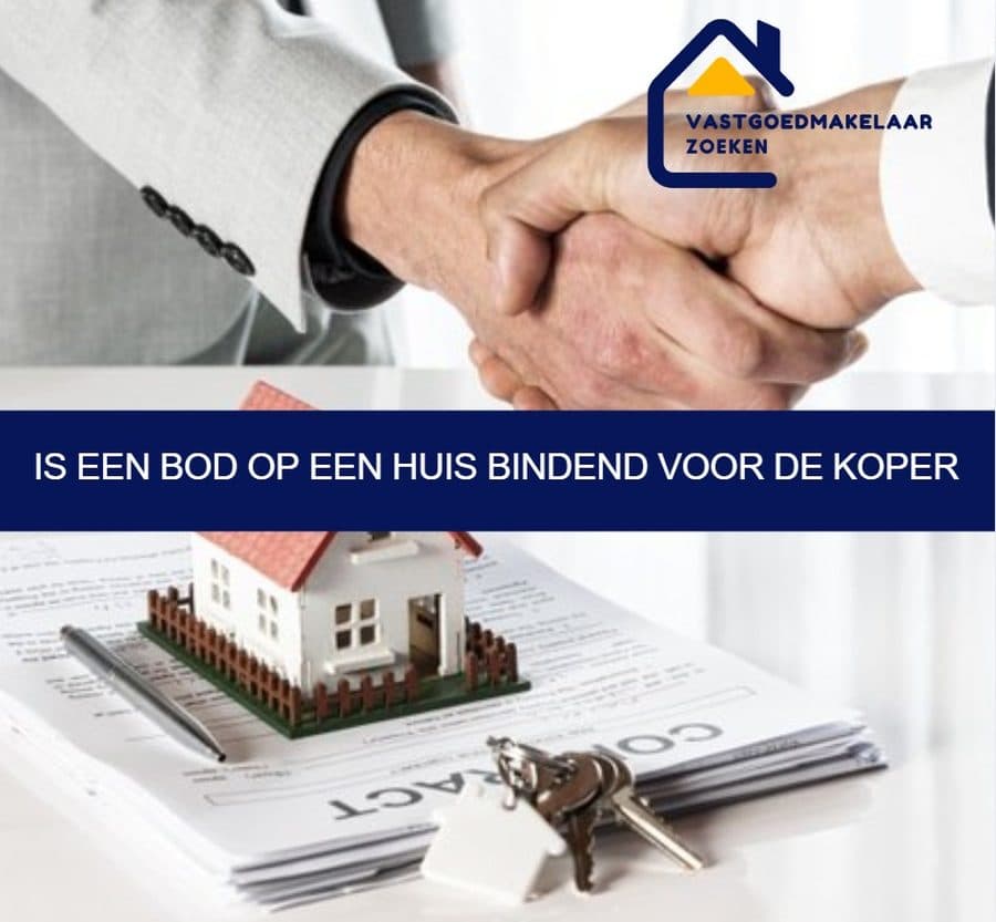 Is een bod op een huis bindend voor de koper