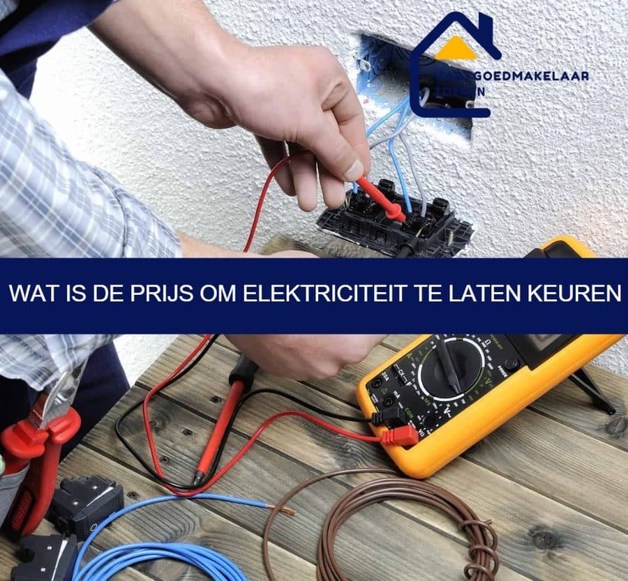 Prijsfactoren van een elektriciteitskeuring bij verkoop